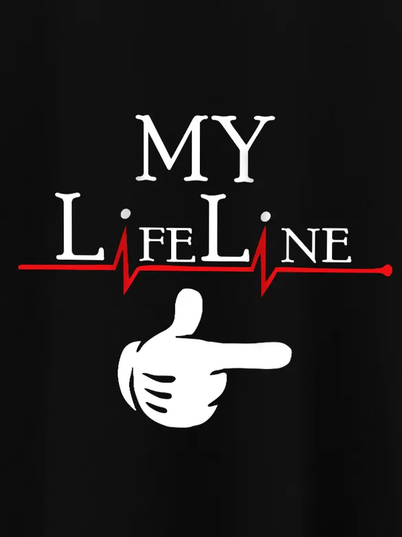 Life Line Couple T-Shirt