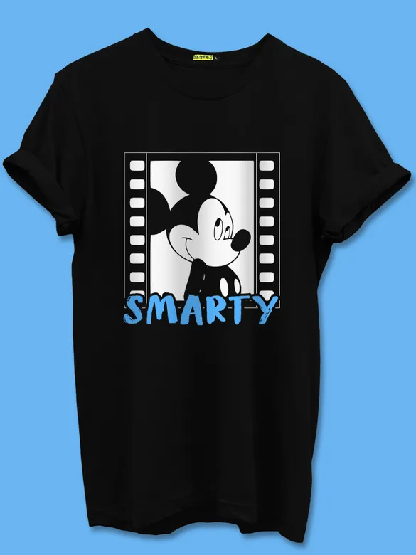 Micky Minnie Couple T-Shirt (CROP TOP Tee)