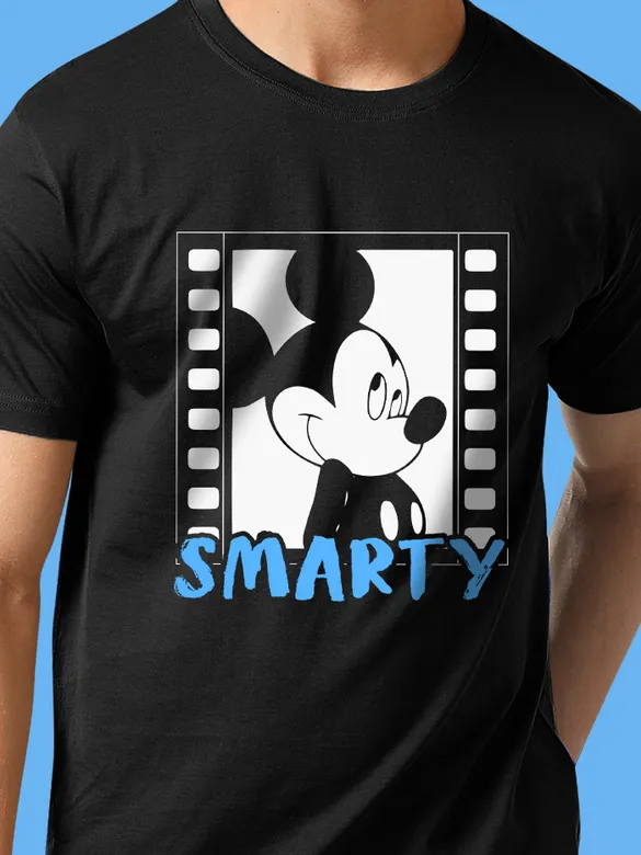 Micky Minnie Couple T-Shirt (CROP TOP Tee)