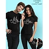 Mr Mrs Customizable Couple T-shirt
