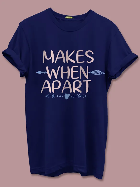 Nothing Makes Sense Couple T-Shirt