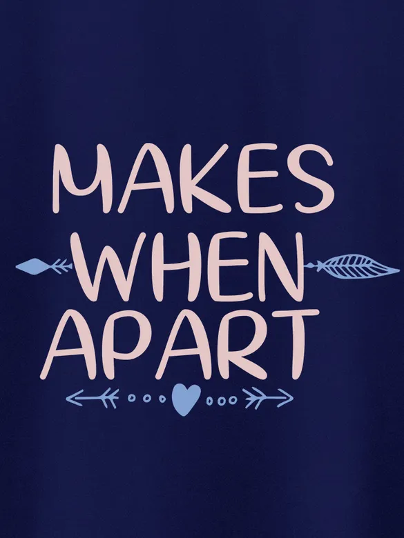 Nothing Makes Sense Couple T-Shirt