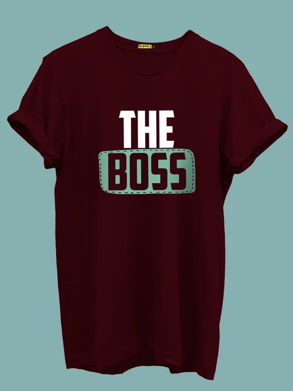 The Real Boss Couple T-Shirt