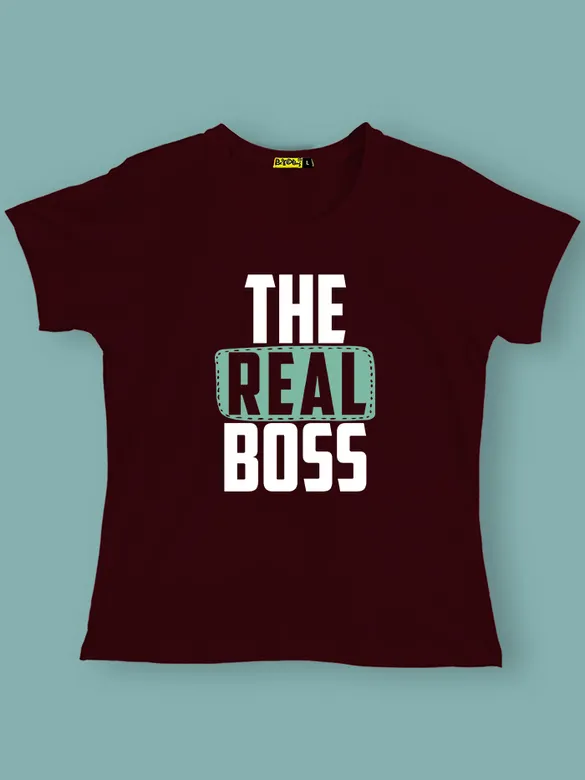 The Real Boss Couple T-Shirt