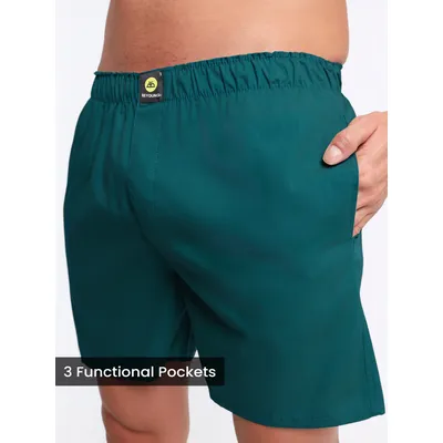 Pick Any 3- Plain Mens Boxers Combos