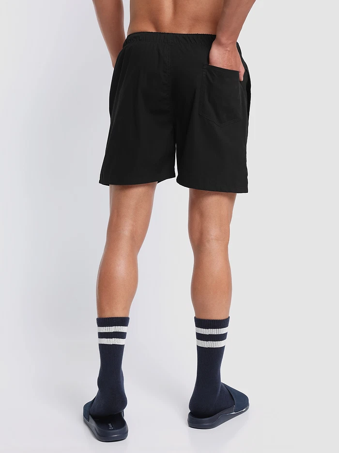 Plain Black Mens Boxers