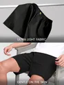 Plain Black Mens Boxers