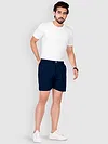 Plain Black Navy Blue And Burgundy Mens Boxer Combo-Pack of 3