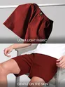 Plain Burgundy Mens Boxer
