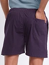 Plain Dark Violet Mens Boxer