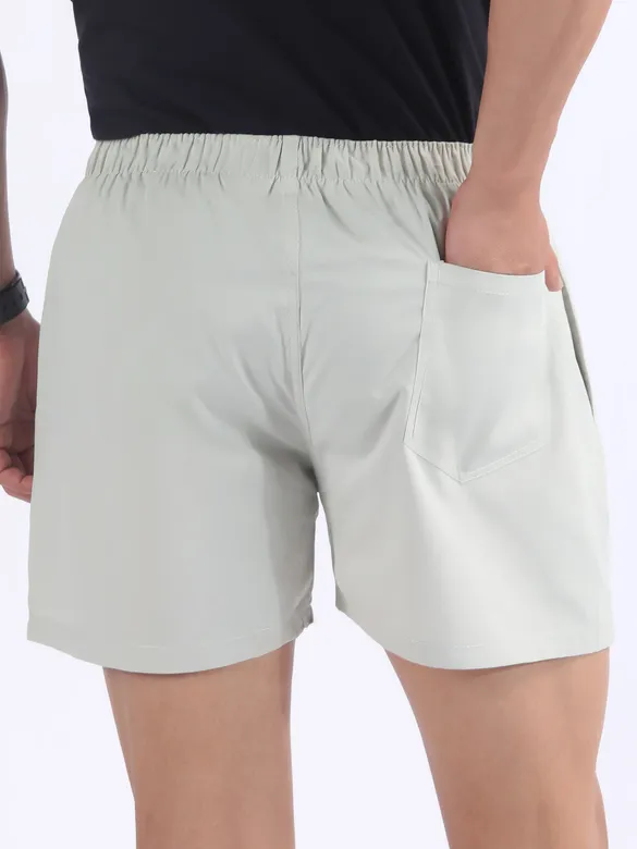 Plain Light Grey Mens Boxers