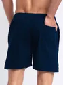 Plain Navy Blue Mens Boxer