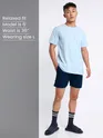 Plain Navy Blue Mens Boxer