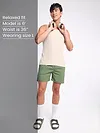 Plain Sage Green Mens Boxers