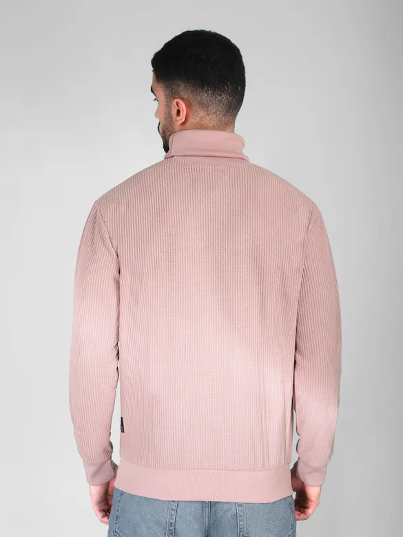 Baby Pink Turtle Neck Sweatshirt
