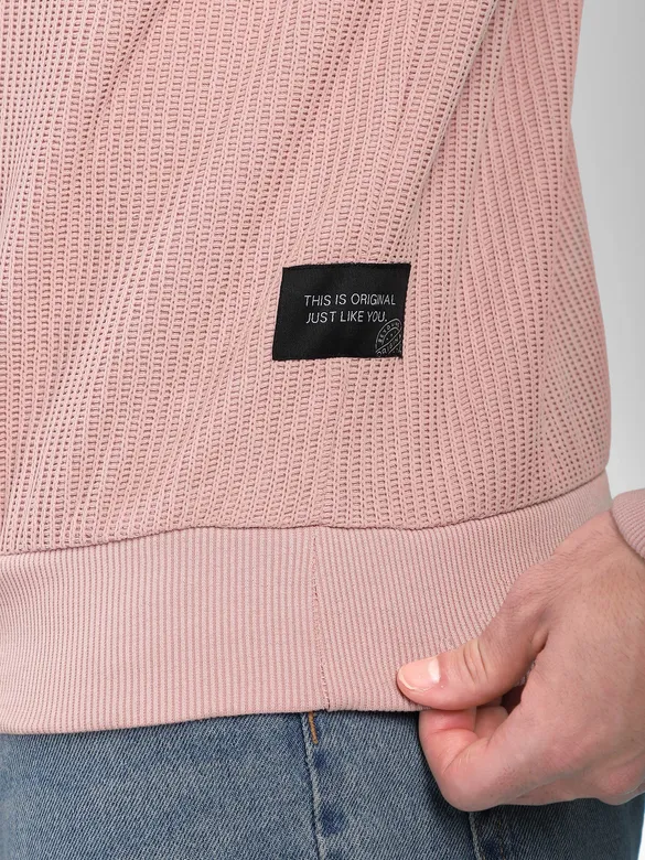 Baby Pink Turtle Neck Sweatshirt