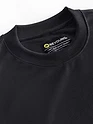 Black Applique Patch HD Print Oversized T-Shirt