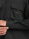 Black Baggy Pocketed Shirt