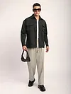 Black Baggy Pocketed Shirt