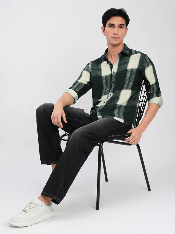 Black Box Abstract Printed Shirt