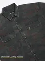 Black Camo Print Shirt