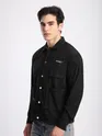 Black Corduroy Shacket