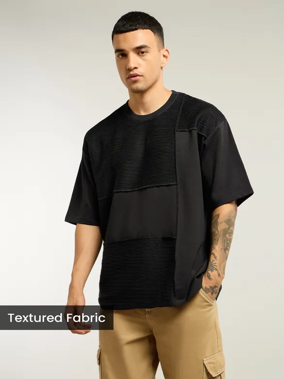 Men's plain oversized t shirts, 