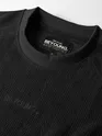 Black Cut and Sew Sweatshirt