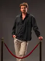 Black D-Buckle Cargo Shirt