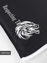 Black Dragon Era HD Print Oversized T-Shirt