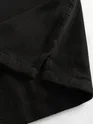 Black Dual Pocket Cotton Shirt