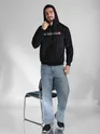 Black Mission Doodle Printed Hoodie