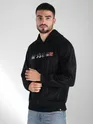 Black Mission Doodle Printed Hoodie