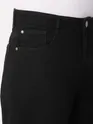 Black Over Dyed Baggy Fit Jeans