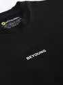 Black Pintuck Oversized T-shirt