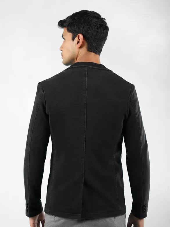 Black Single Breasted Blazer