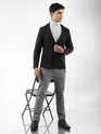 Black Single Breasted Blazer