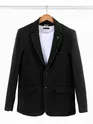 Black Single Breasted Blazer