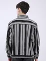 Black Striped Shacket