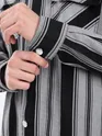 Black Striped Shacket