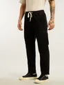 Black Tapered Baggy Cargo Pants