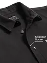 Black Waffle Texture Shirt