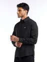 Black Waffle Texture Shirt