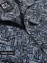 Blue Abstract Print Jacket