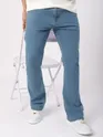Sky Blue Bootcut Jeans