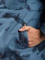 Blue Marble Print Jacket