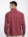 Brick Red D-Buckle Cargo Shirt