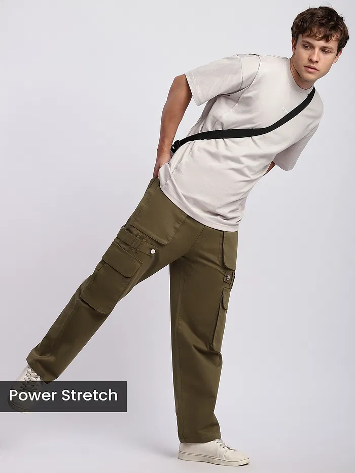 buy cargos for men online at Beyoung, 