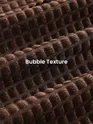 Brown Bubble Textured Shacket