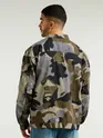 Brown Camo Print Shacket